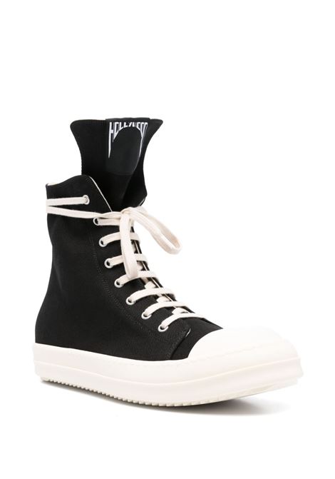 Black high-top sneakers Rick Owens Drkshdw - men RICK OWENS DRKSHDW | DU01E3800DOEH1911